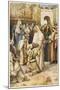 Jesus Heals Blind Bartimaeus (Bartimeus)-null-Mounted Art Print
