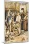 Jesus Heals Blind Bartimaeus (Bartimeus)-null-Mounted Art Print