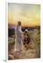 Jesus heals lepers in Samaria - Bible, New Testament-William Brassey Hole-Framed Giclee Print