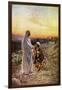 Jesus heals lepers in Samaria - Bible, New Testament-William Brassey Hole-Framed Giclee Print