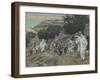 Jesus Heals the Blind and Lame on the Mountain from 'The Life of Our Lord Jesus Christ'-James Jacques Joseph Tissot-Framed Giclee Print