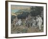 Jesus Heals the Blind and Lame on the Mountain from 'The Life of Our Lord Jesus Christ'-James Jacques Joseph Tissot-Framed Giclee Print