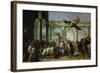 Jesus Heals the Paralytic in Bethesda-Giovanni Battista Tiepolo-Framed Giclee Print