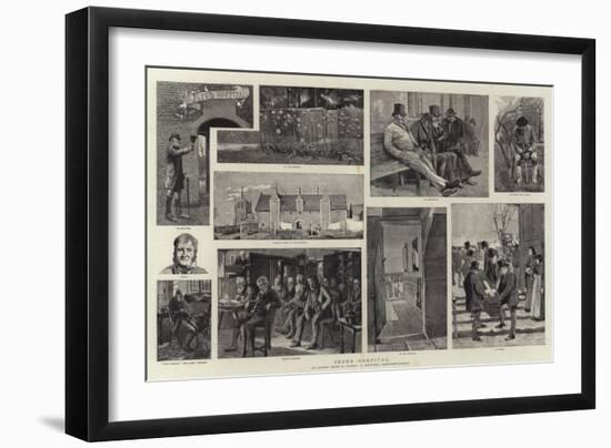 Jesus Hospital-null-Framed Giclee Print