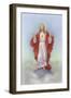 Jesus in a Red Robe-Christo Monti-Framed Giclee Print