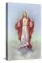 Jesus in a Red Robe-Christo Monti-Stretched Canvas