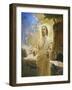 Jesus in Front of Cave-Hal Frenck-Framed Giclee Print