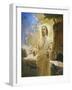 Jesus in Front of Cave-Hal Frenck-Framed Giclee Print