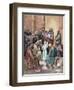 Jesus in His Childhood Among the Doctors-Gustave Dore-Framed Giclee Print