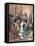 Jesus in His Childhood Among the Doctors-Gustave Dore-Framed Stretched Canvas