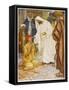 Jesus in Jerusalem Heals a Blind Man-null-Framed Stretched Canvas