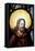 Jesus in stained glass in Saint-Etienne-du-Mont church, France-Godong-Framed Stretched Canvas