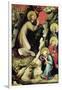 Jesus in the Garden of Gethsemane, from the Trebon Altarpiece, circa 1380-Master of the Trebon Altarpiece-Framed Giclee Print