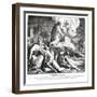 Jesus in the Garden of Gethsemane, Gospel of Matthew-Julius Schnorr von Carolsfeld-Framed Giclee Print