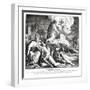 Jesus in the Garden of Gethsemane, Gospel of Matthew-Julius Schnorr von Carolsfeld-Framed Giclee Print