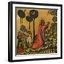 Jesus in the Olive Grove, C1350-null-Framed Giclee Print