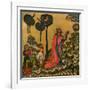 Jesus in the Olive Grove, C1350-null-Framed Giclee Print