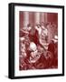 Jesus in the temple, engraving by Doré - Bible-Gustave Dore-Framed Giclee Print