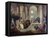 Jesus in the Temple-Giovanni Paolo Pannini-Framed Stretched Canvas
