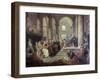 Jesus in the Temple-Giovanni Paolo Pannini-Framed Giclee Print