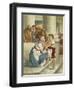 Jesus in the Temple-English School-Framed Giclee Print