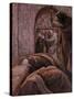 Jesus in the Tomb, Illustration for 'The Life of Christ', C.1884-96-James Tissot-Stretched Canvas