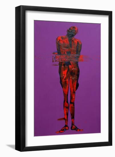 Jesus in the Tomb - Station 14-Penny Warden-Framed Giclee Print