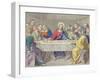 Jesus Institutes the Holy Eucharist-null-Framed Giclee Print