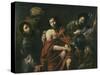 Jesus Insulted by the Soldiers-Jean Valentin De Boulogn-Stretched Canvas