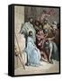 Jesus Insulted-null-Framed Stretched Canvas