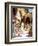 Jesus is challenged by priests and scribes -Bible-William Brassey Hole-Framed Giclee Print