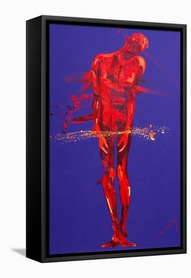 Jesus is Condemned - Station 1-Penny Warden-Framed Stretched Canvas