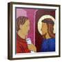 Jesus is condemned-Sara Hayward-Framed Giclee Print