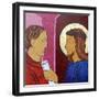 Jesus is condemned-Sara Hayward-Framed Giclee Print