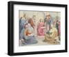 Jesus Is Found in the Temple-null-Framed Premium Giclee Print