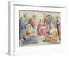 Jesus Is Found in the Temple-null-Framed Premium Giclee Print