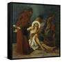 Jesus is Nailed to the Cross 11th Station of the Cross-Martin Feuerstein-Framed Stretched Canvas