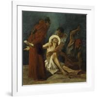 Jesus is Nailed to the Cross 11th Station of the Cross-Martin Feuerstein-Framed Giclee Print