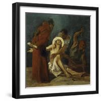 Jesus is Nailed to the Cross 11th Station of the Cross-Martin Feuerstein-Framed Giclee Print