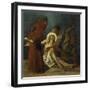 Jesus is Nailed to the Cross 11th Station of the Cross-Martin Feuerstein-Framed Giclee Print