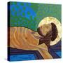 Jesus is nailed to the cross-Sara Hayward-Stretched Canvas