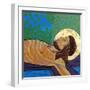 Jesus is nailed to the cross-Sara Hayward-Framed Giclee Print