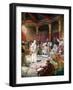 Jesus is questioned by the high priest Caiaphas - Bible-William Brassey Hole-Framed Giclee Print