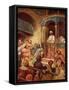 Jesus is rejected at Nazareth - Bible-William Brassey Hole-Framed Stretched Canvas