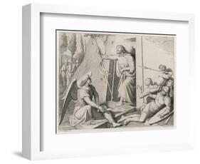 Jesus Is Resurrected-Friedrich Overbeck-Framed Art Print