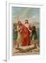 Jesus Is Stripped of His Garments. the Tenth Station of the Cross-null-Framed Giclee Print