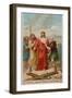 Jesus Is Stripped of His Garments. the Tenth Station of the Cross-null-Framed Giclee Print