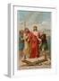 Jesus Is Stripped of His Garments. the Tenth Station of the Cross-null-Framed Giclee Print