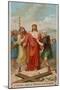 Jesus Is Stripped of His Garments. the Tenth Station of the Cross-null-Mounted Giclee Print