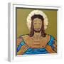 Jesus is stripped-Sara Hayward-Framed Giclee Print